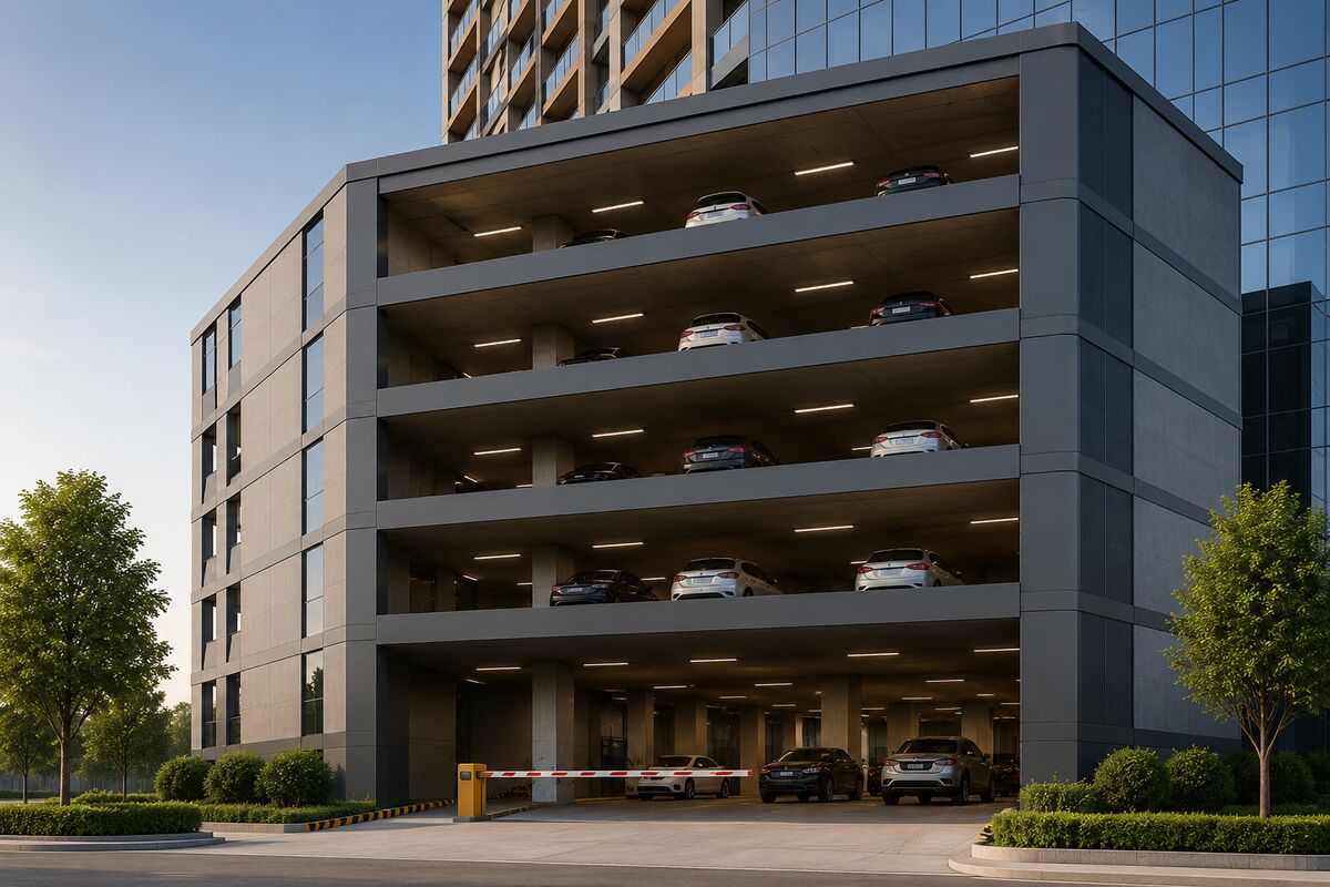5 Floor Dedicated Parking